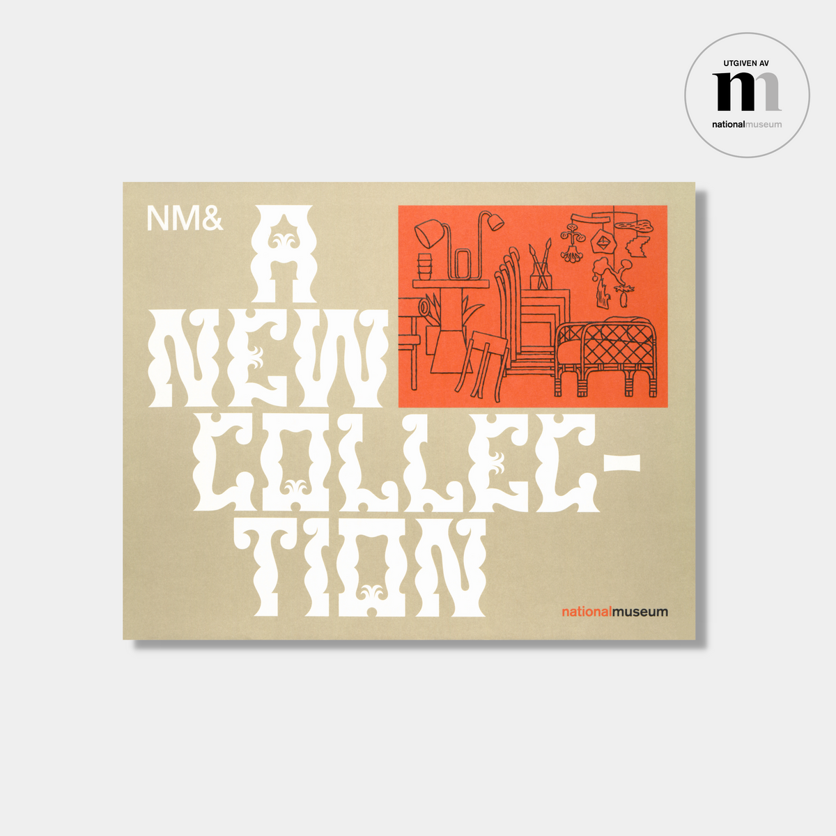 omslag till konstboken NM&- a new collection av Nationalmuseum