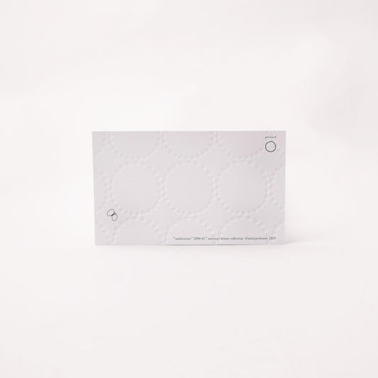 baksida av vykortet Tambourine från minä perhonen