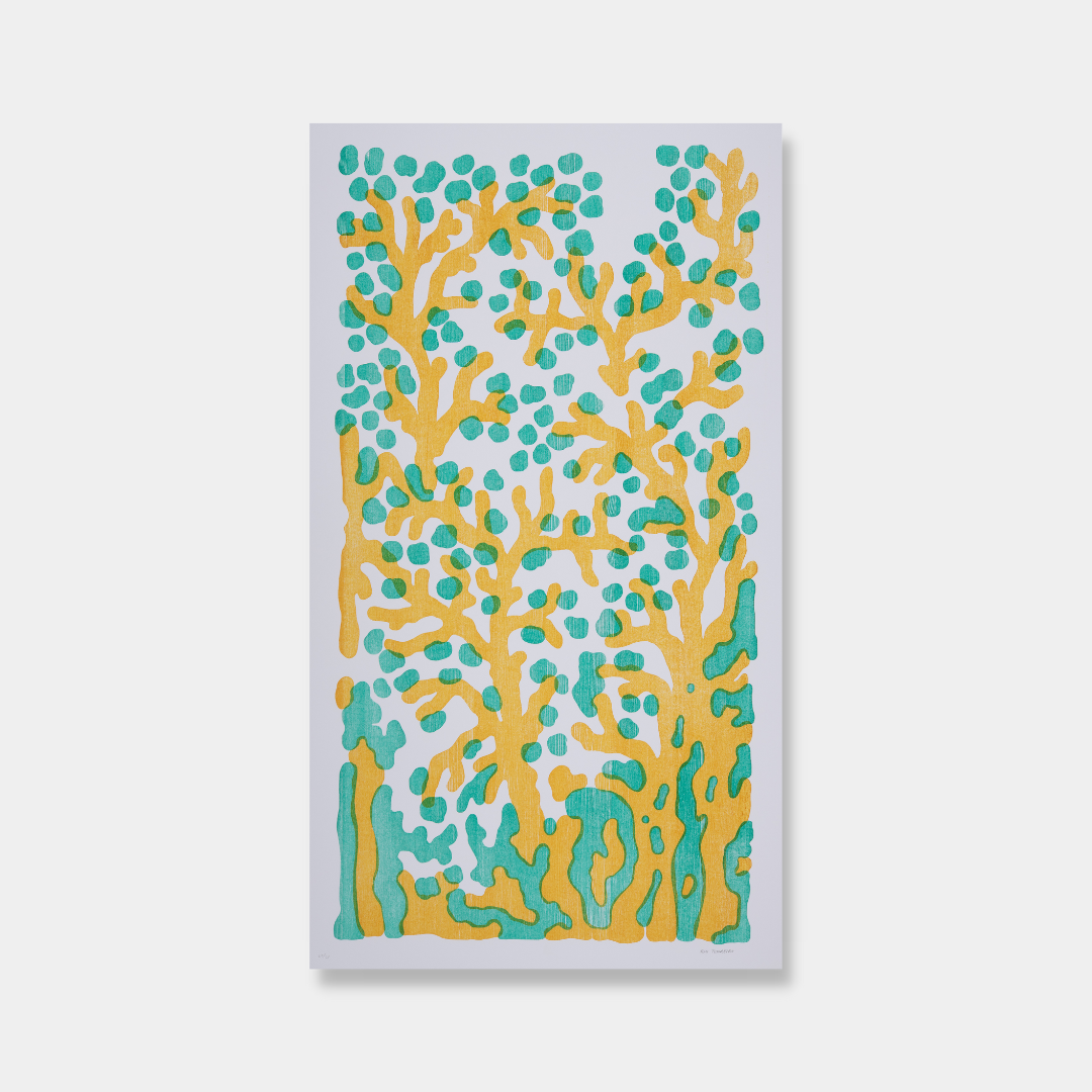 Abstrakt konstverk av Rui Tenreiro från Nationalmuseums kollektion NM&