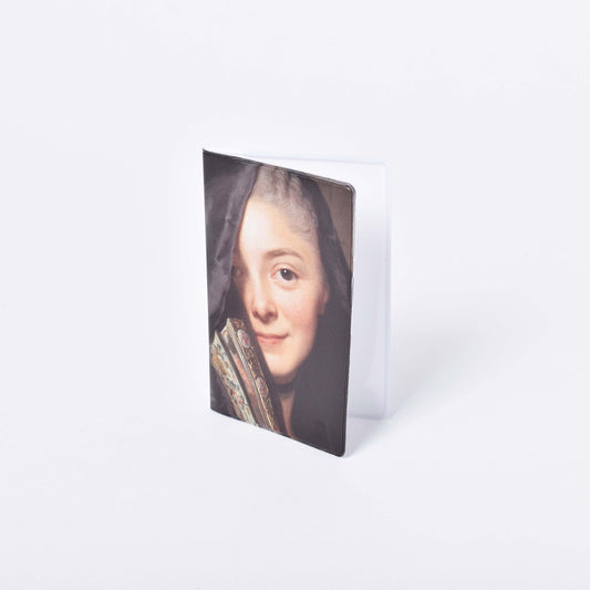 Plånka korthållare med motiv av Alexander Roslins Damen med slöjan