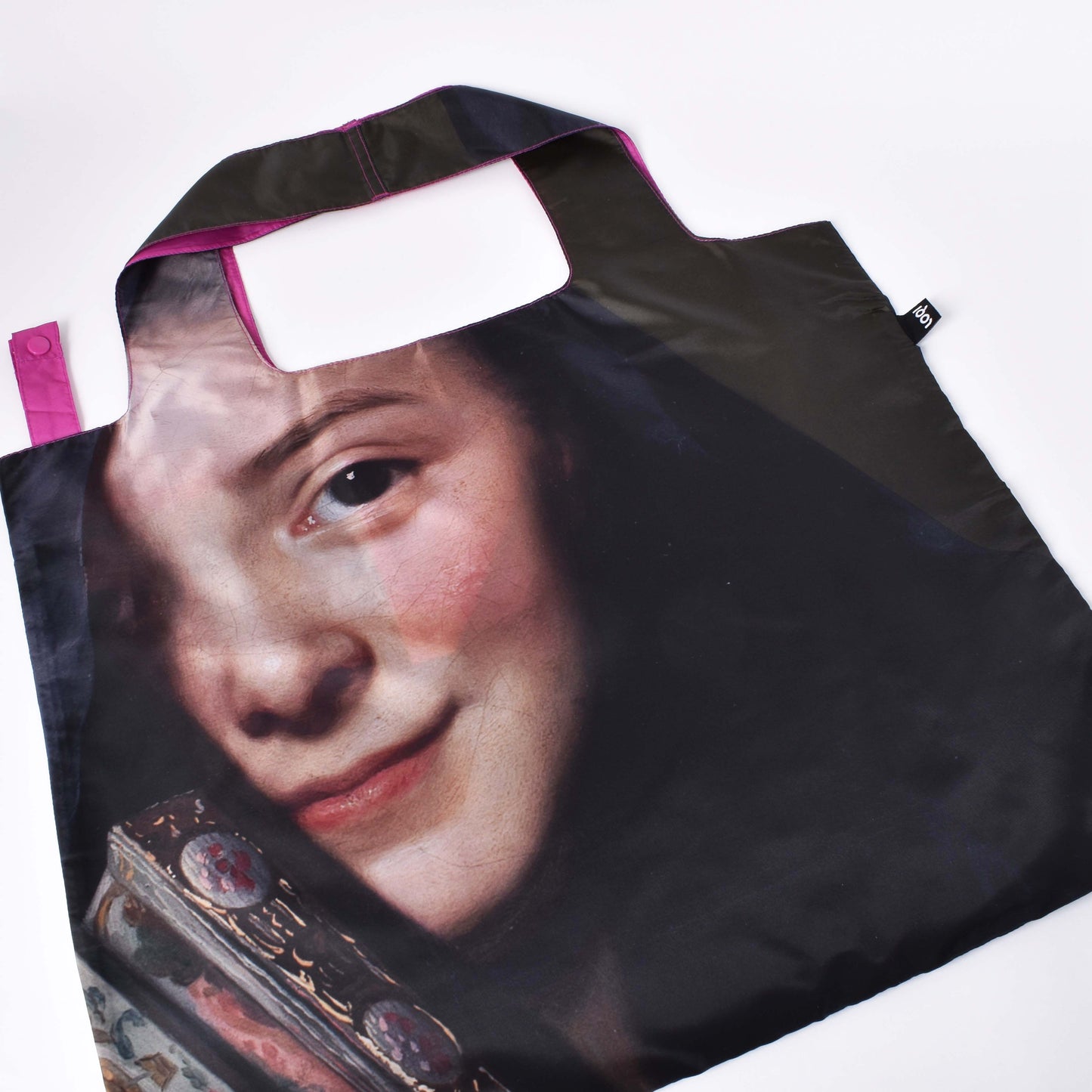 Loqi shoppingkasse med motiv av Alexander Roslins Damen med slöjan