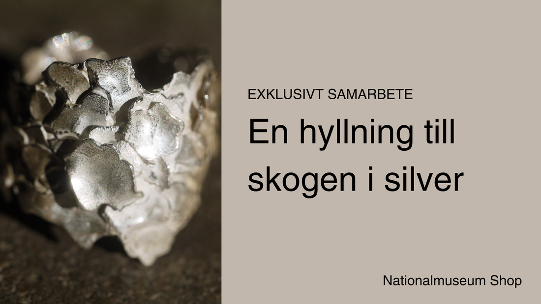 En hyllning till skogen i silver – exklusivt samarbete mellan Ovrebruket och Nationalmuseum Shop