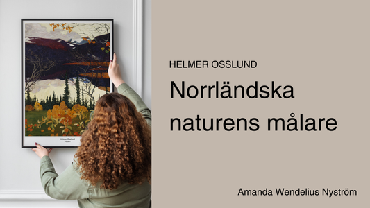 Helmer Osslund – Norrländska naturens målare av Amanda Wendelius Nyström