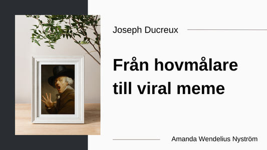 Joseph Ducreux: från hovmålare till viral meme av Amanda Wendelius Nyström, Nationalmuseum