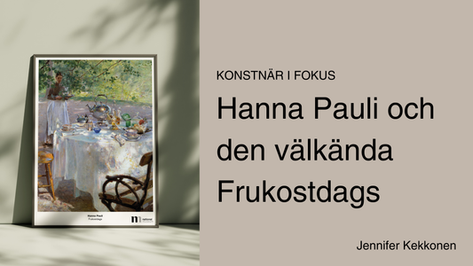 Konstnär i fokus – Hanna Pauli av Jennifer Kekkonen
