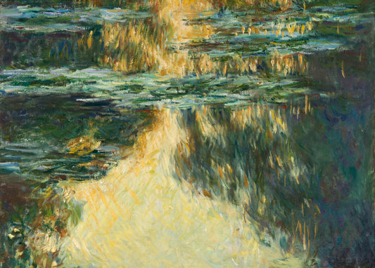 Målning av Claude Monet från Giverny