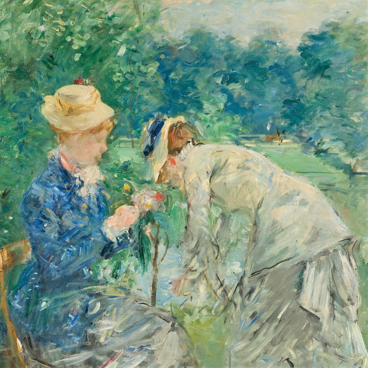 Impressionistisk målning av berthe morisot från Nationalmuseum