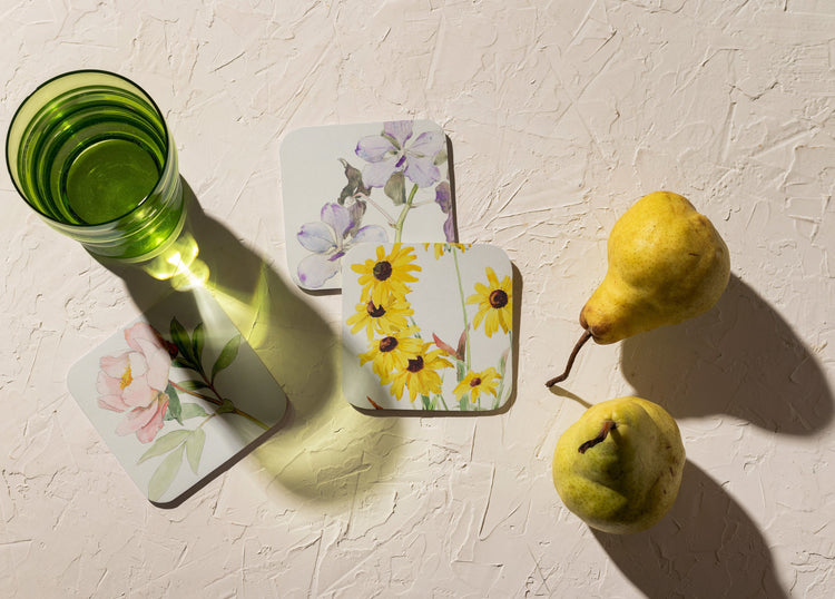 Coasters från utställningen Gunnar wennerberg