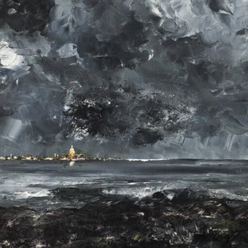 Poster med målningen Underlandet av Strindberg