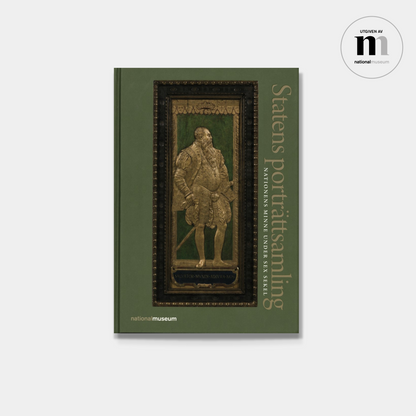 omslag till konstboken Statens porträttsamling utgiven av Nationalmuseum