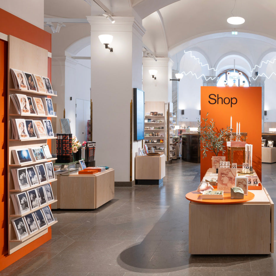 fotografi över Nationalmuseums butik