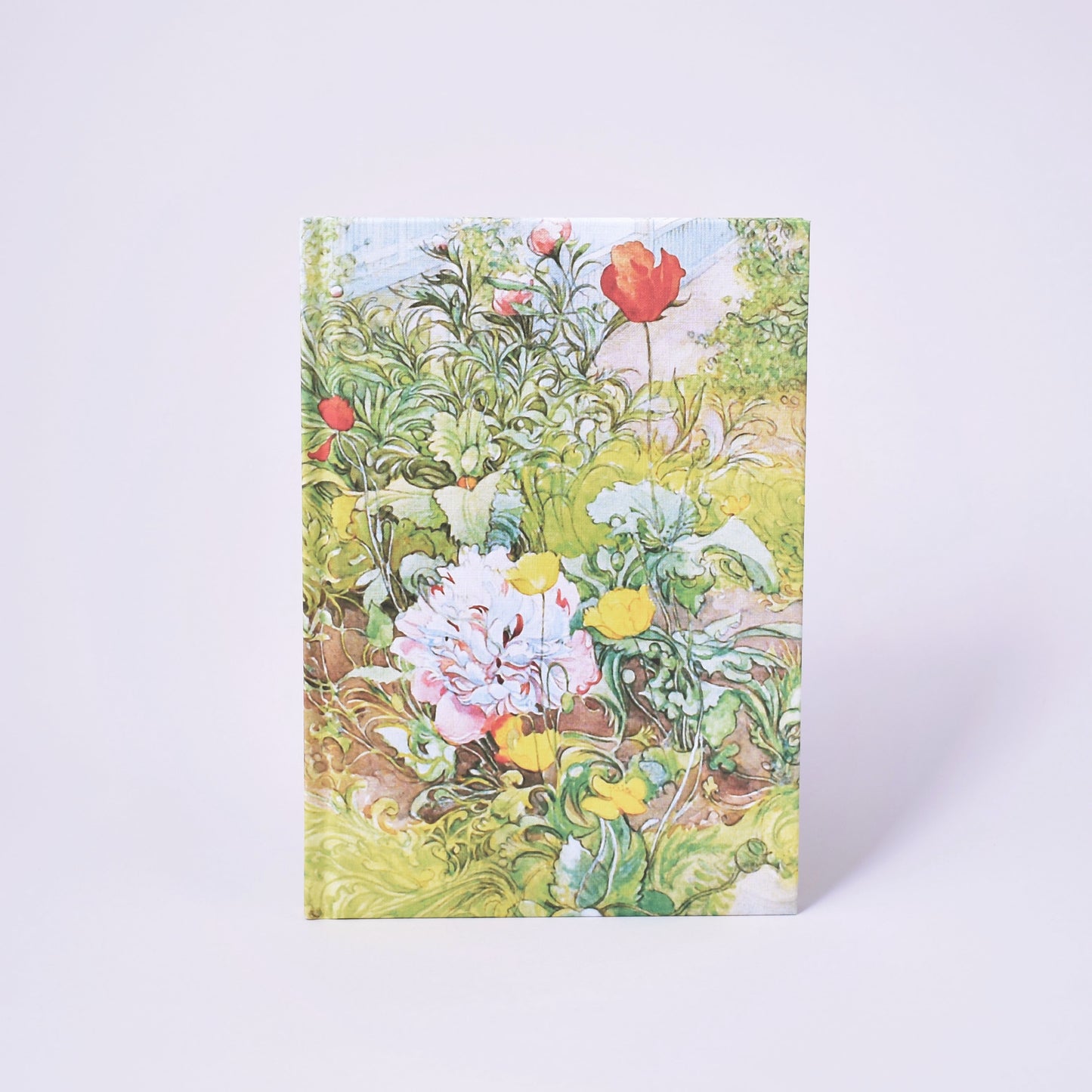 Skrivbok med Carl Larssons målning Sommar i sundborn