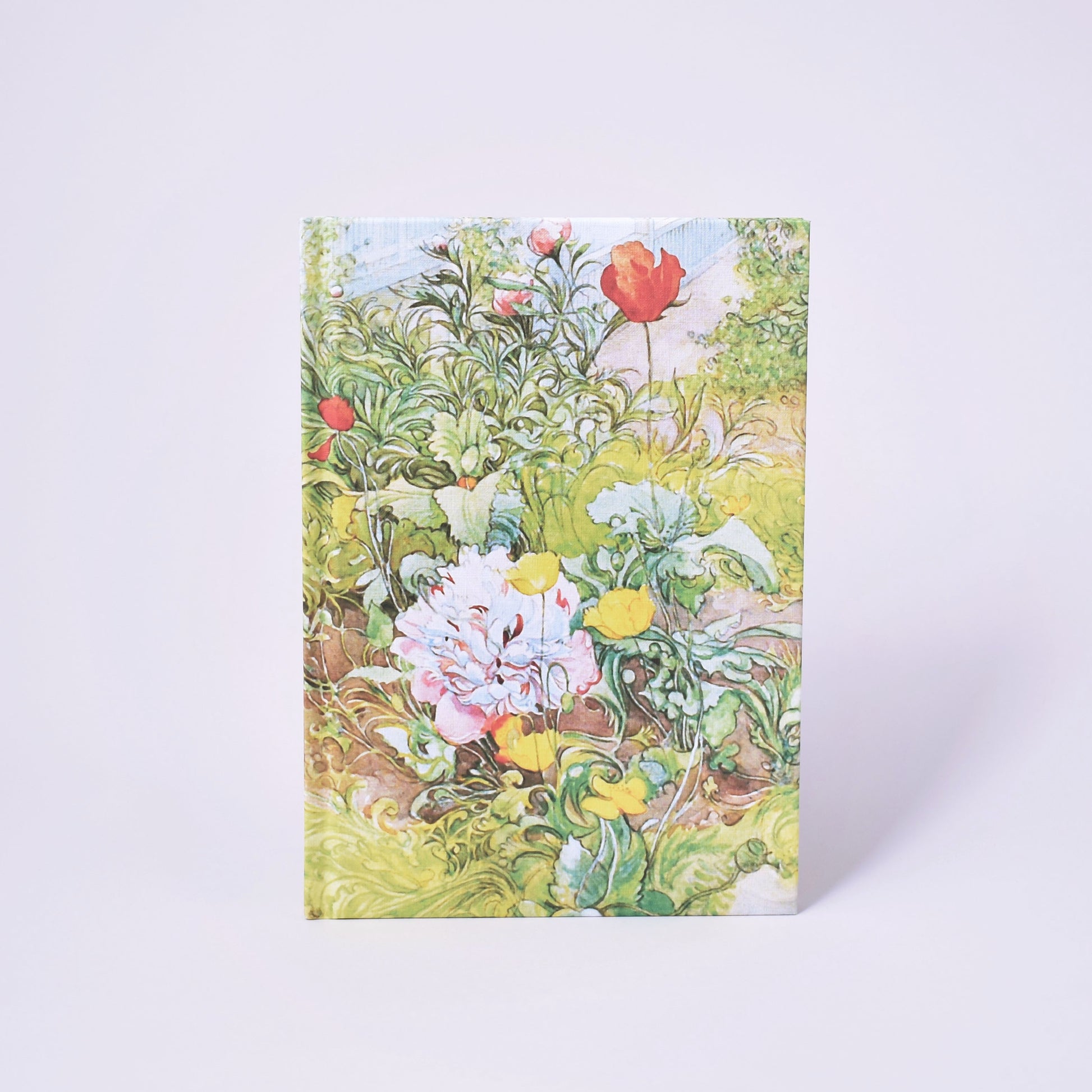 Skrivbok med Carl Larssons målning Sommar i sundborn