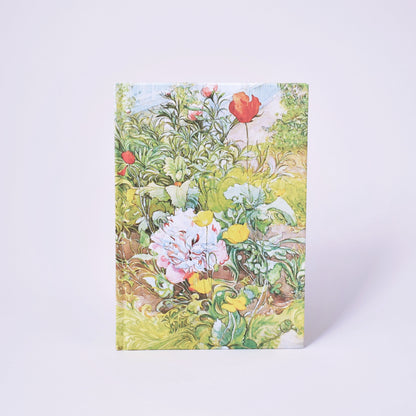 Skrivbok med Carl Larssons målning Sommar i sundborn