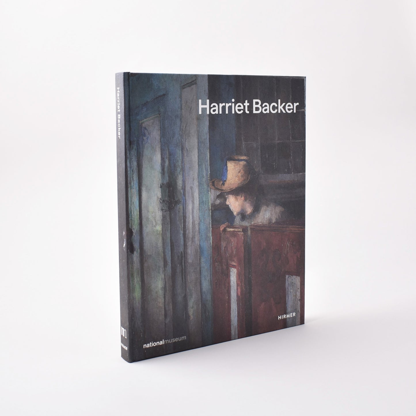 framsida av utställningskatalogen Harriet Backer från NAtionalmuseum på svenska