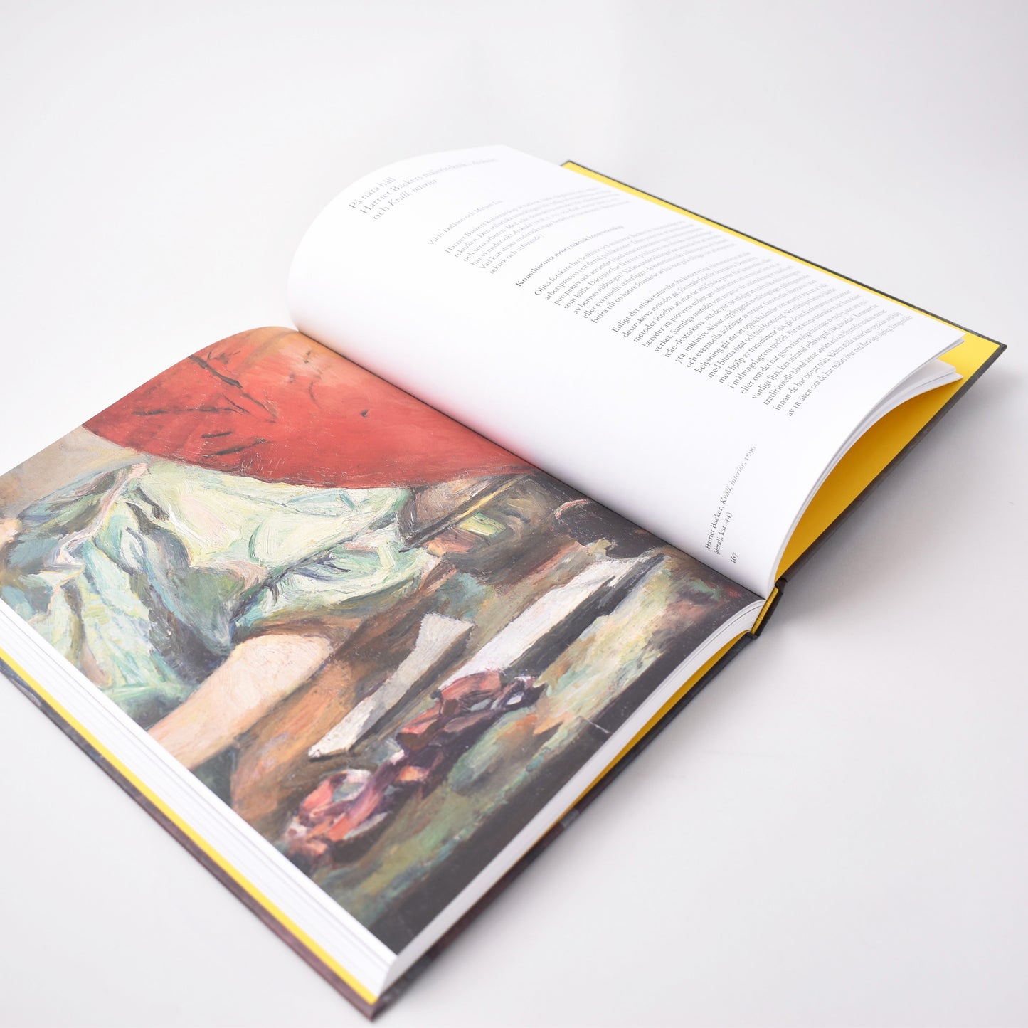 Insida i boken Harriet Backer från Nationalmuseum