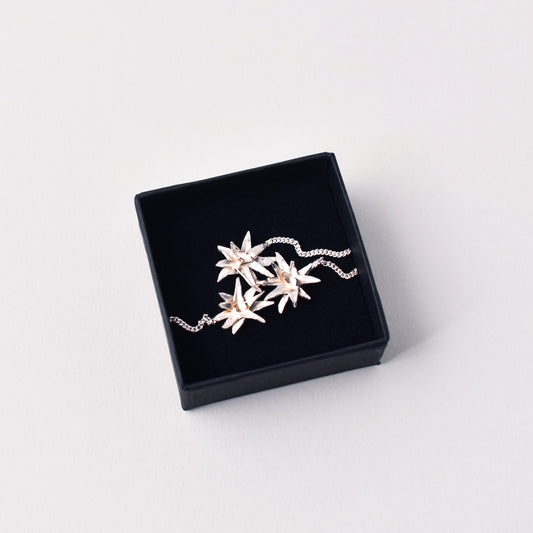 halsband i 925 silver från ovrebruket inspirerat av john bauers målningar på nationalmuseum