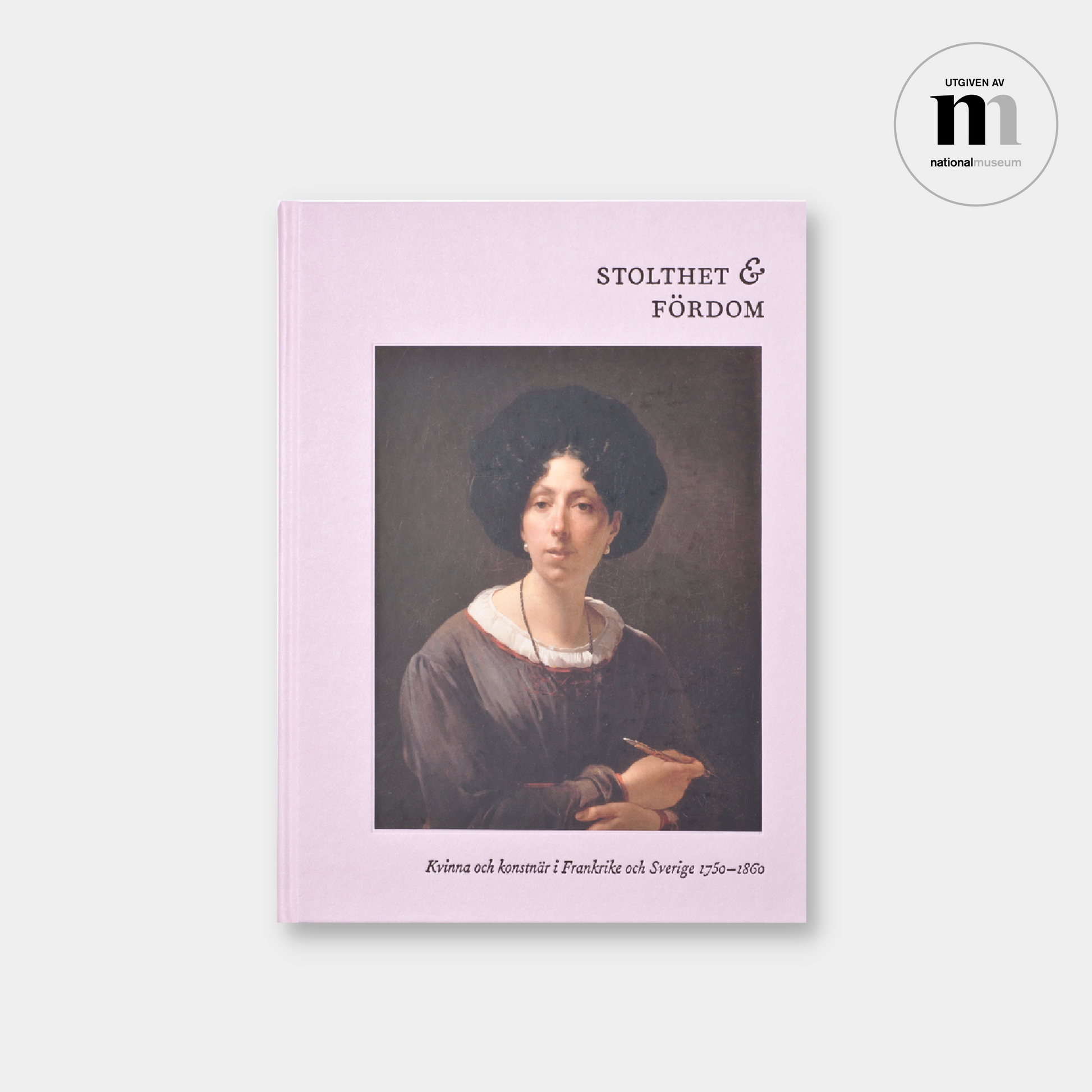 omslag till boken Stolthet och fördom utgiven av Nationalmuseum