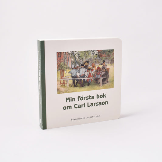 Barnbok om carl larsson i grönt och vitt