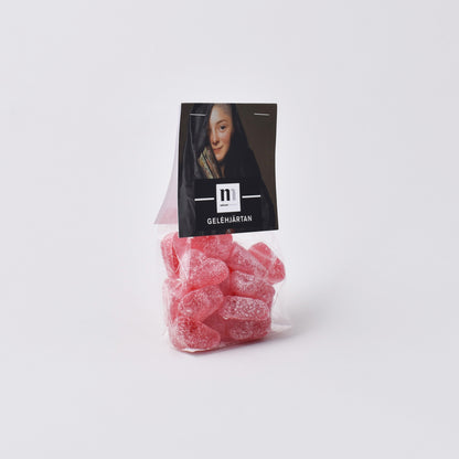 Geléhjärtan | Damen med slöjan