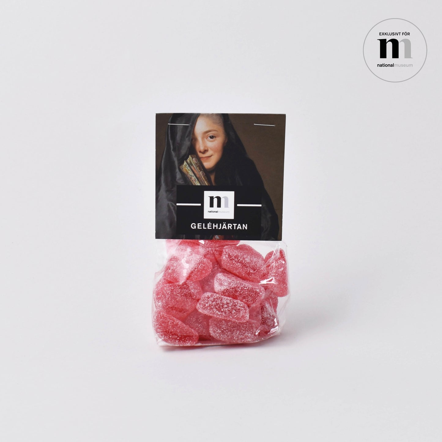 Geléhjärtan | Damen med slöjan