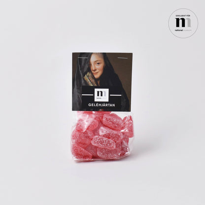 Geléhjärtan | Damen med slöjan