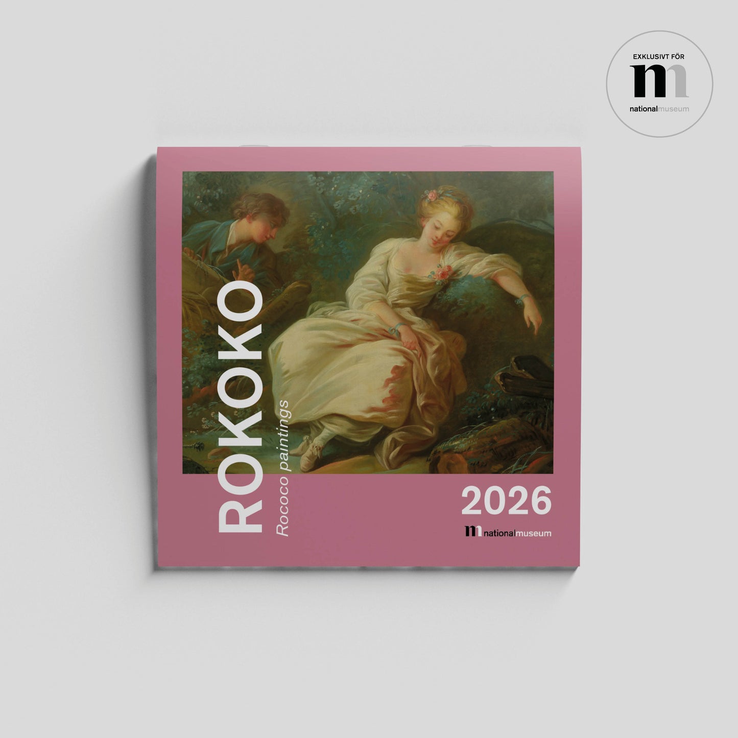 Väggkalender 2026 | Rokoko
