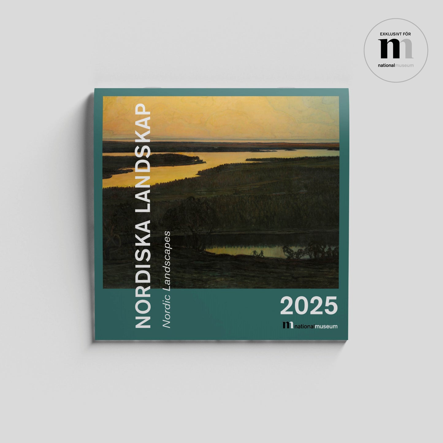 Väggkalender 2025 | Nordiska landskap
