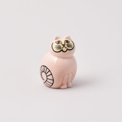 Lisa Larsons söta figurin Mia i rosa glasyr