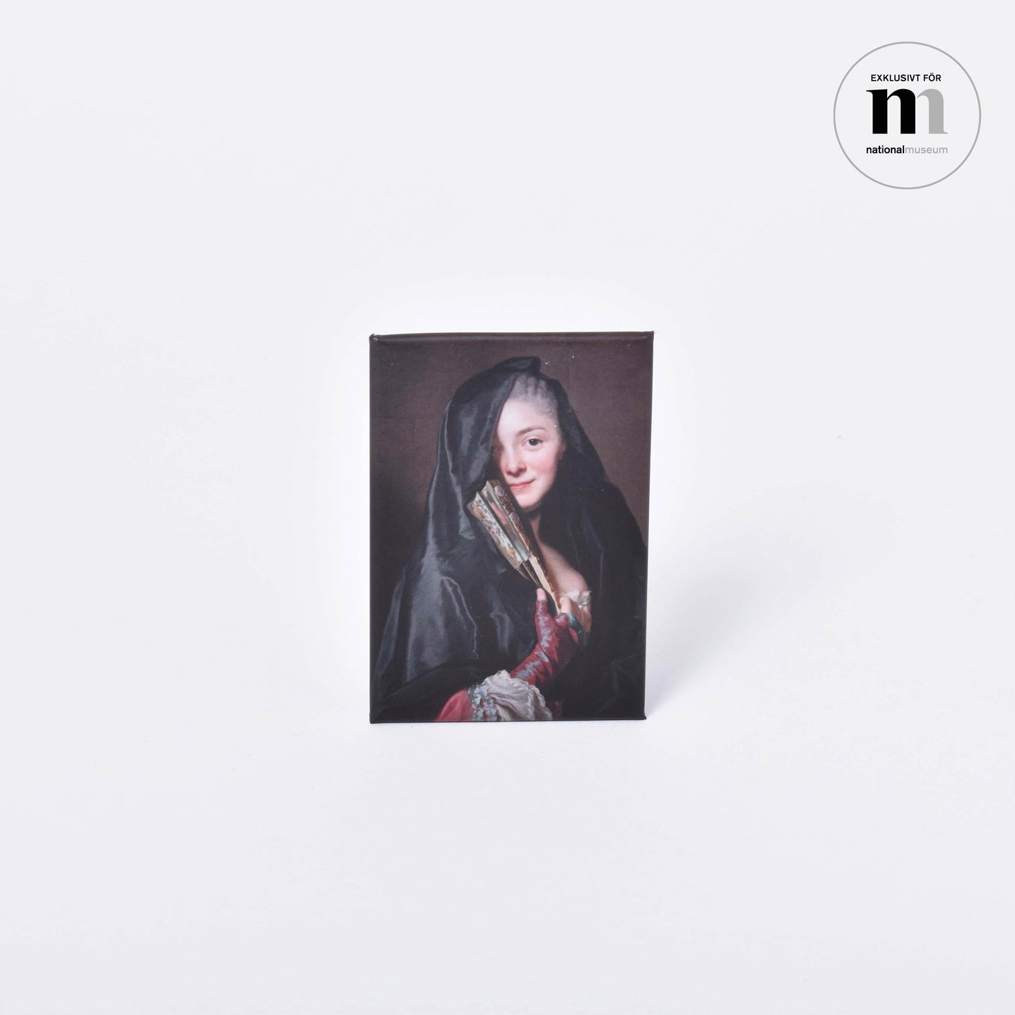 MAgnet för kylskåp med damen i slöjan från NAtionalmuseum