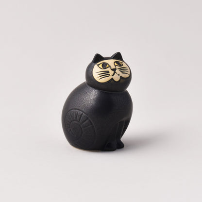 Katten Mia av Lisa Larson i svart från Nationalmuseum shop