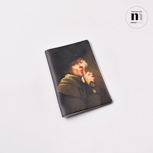 Kortfodral med målningen tystnaden från Nationalmuseum