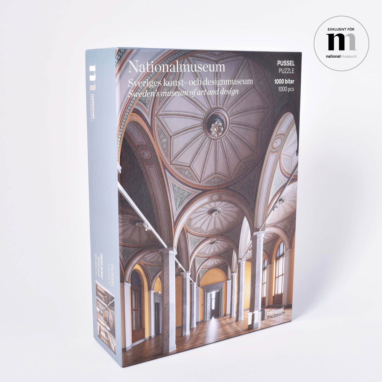 Pussel med motiv av Nationalmuseums 1800-tals galleri