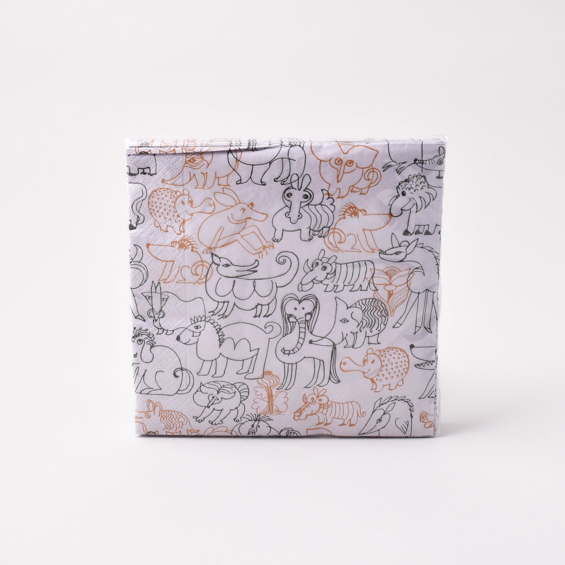 Pappersservetter med motiv av Lisa Larson från NAtionalmuseum