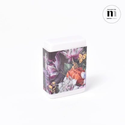 suddgummi med blommor från Nationalmuseum