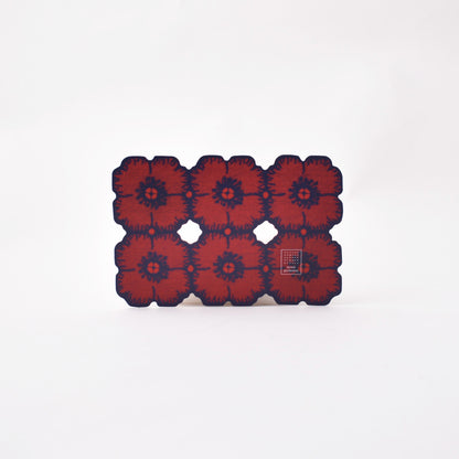 vykort med mönstret anemone från minä perhonen