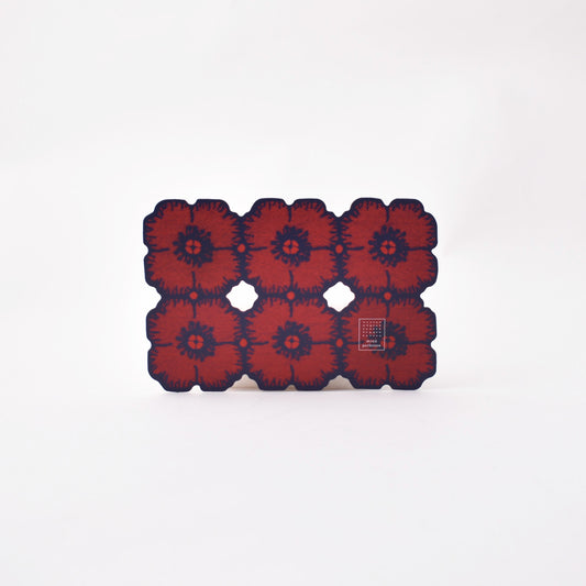 vykort med mönstret anemone från minä perhonen