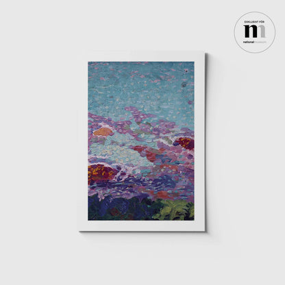 vykort i A5 med målningen Havsstrand från Nationalmuseum