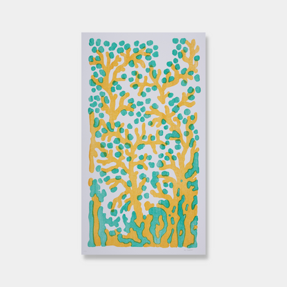 Abstrakt konstverk av Rui Tenreiro från Nationalmuseums kollektion NM&