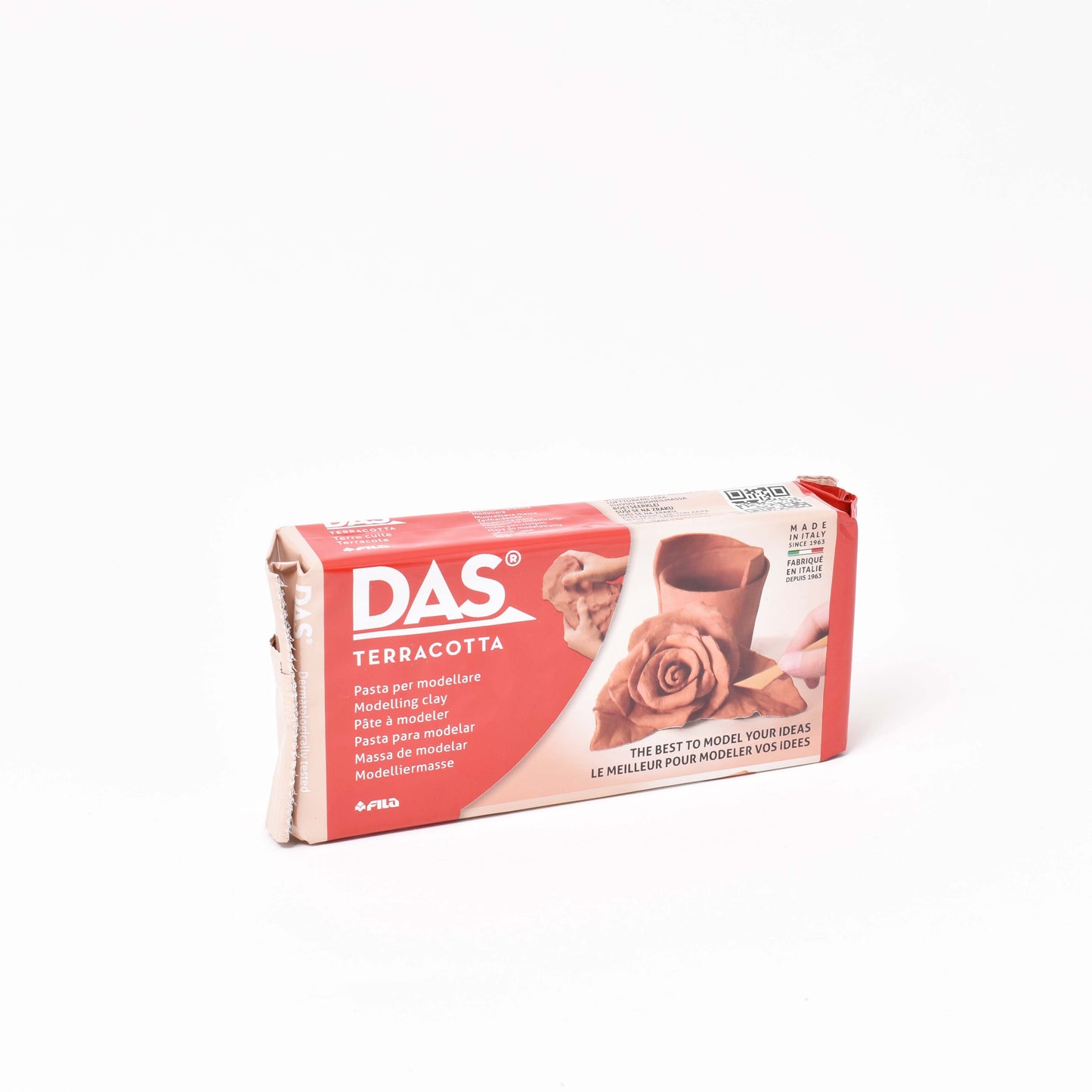 Lera i teracottafärg från märket DAS