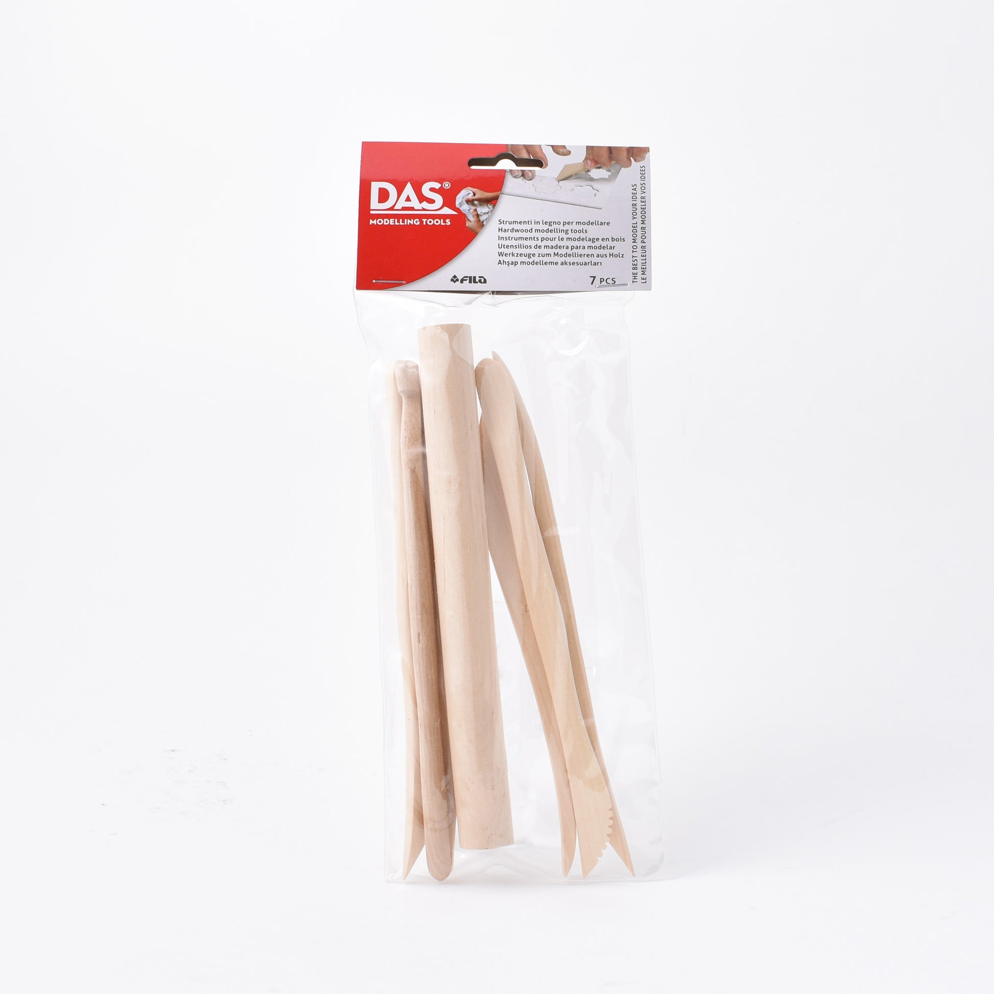 7 verktyg för lera i trä