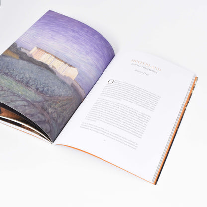 insida av boken "akradien-ett förlorat paradis" med rubriken Hinterland