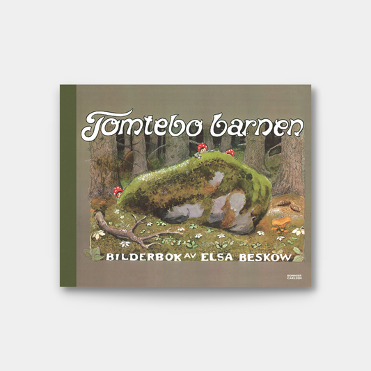 boken tomtebobarnen av elsa beskow, utgiven av bonnier carlsen