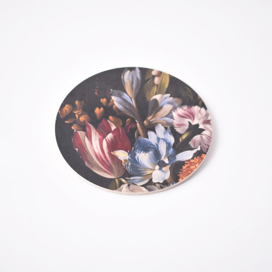 Coaster med blommigt motiv från NAtionalmuseum