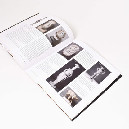 Insida till boken Gustav III antikmuseum med bilder från samlingen