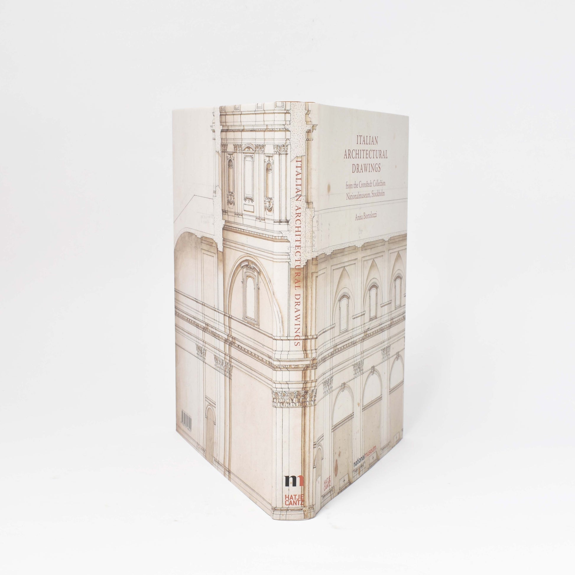 fram och baksida till boken "Italian archutectural drawings" av Anna Bortolozzi