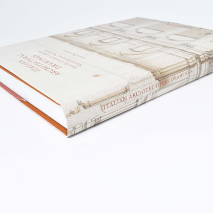 Närbild på omslaget till boken Italian Archictectural drawings