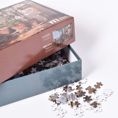 Pussel med motiv av Martinus Rørbyes vackra målning Loggia, Procida