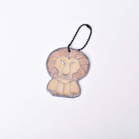 Lisa Larson lejon reflex med svart kedja