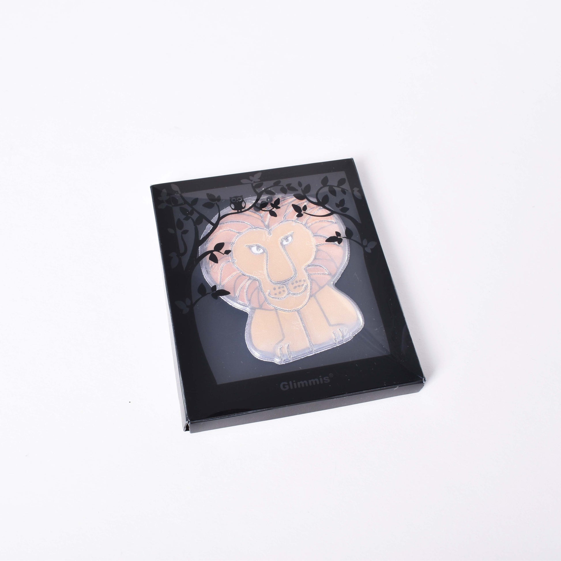 Lisa Larson lejon reflex i svart ask